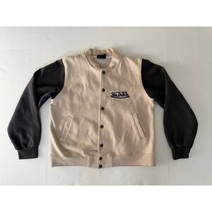 Von Dutch Women's Y2K Varsity Letterman Jacket Embroidered Small